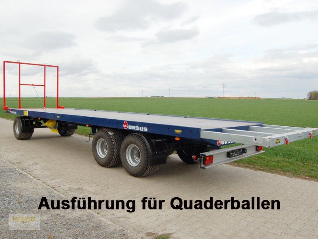 Ballensammelwagen tip Ursus Ballenwagen UBW18 (Plattformwagen, Ballenanhänger), Neumaschine in Ditzingen (Poză 3)