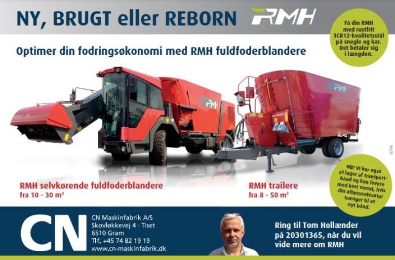 Futterverteilwagen tip RMH Mixell BS 24 Kontakt Tom Hollænder 20301365, Gebrauchtmaschine in Gram (Poză 4)