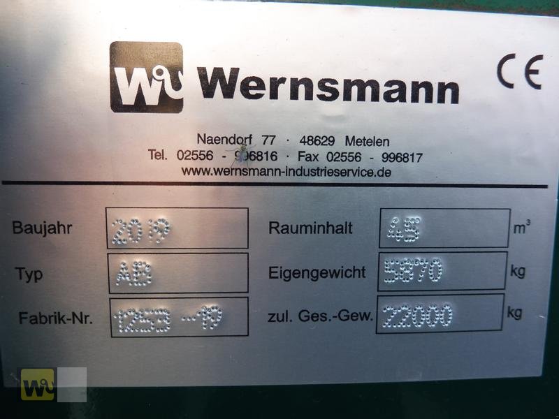 Güllecontainer tip Sonstige Wernsmann-Feldrandcontainer, Neumaschine in Metelen (Poză 5)