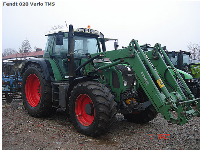 Oldtimer-Traktor tip Fendt 820 Vario, Neumaschine in Рівне (Poză 1)