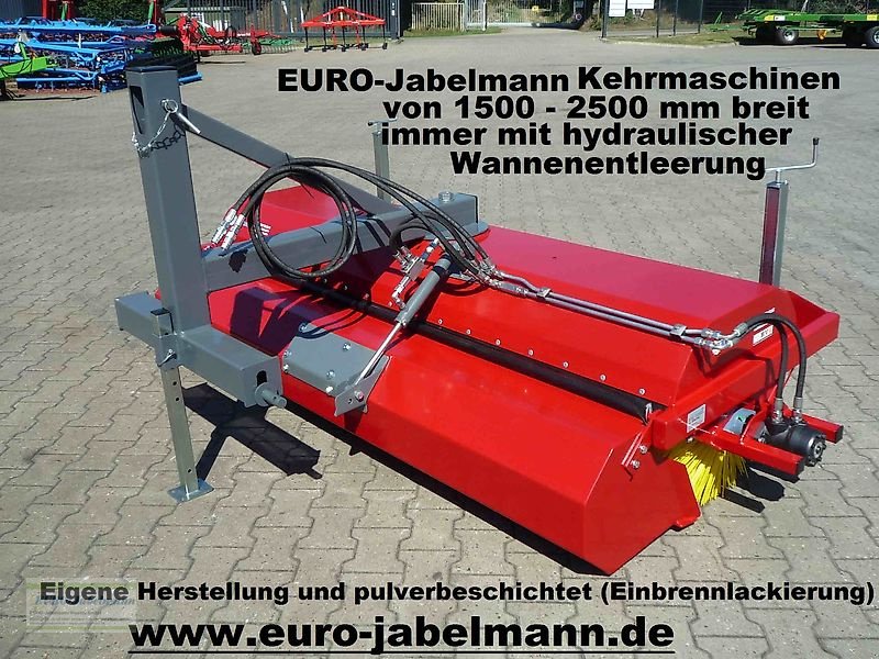 Kehrmaschine tip EURO-Jabelmann Kehrmaschinen, NEU, Breiten 1500 - 2500 mm, eigene Herstellung, für Schlepper + Stapler, Neumaschine in Itterbeck (Poză 1)