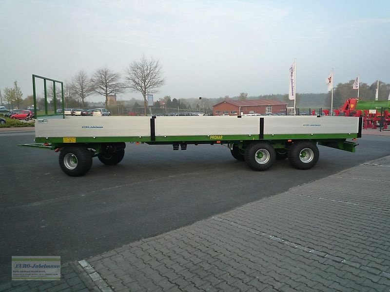 Tieflader tip PRONAR 3-achs Plattformwagen mit Alu-Bordwände TO 26, 18 to, NEU, Neumaschine in Itterbeck (Poză 1)