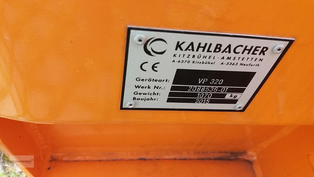 Sonstige Gartentechnik & Kommunaltechnik tip Sonstige Kahlbacher VP 320, Gebrauchtmaschine in Hagelstadt (Poză 5)